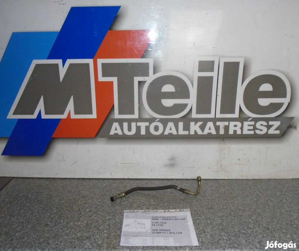 ÁR/DB [GYÁRI BONTOTT] BMW - HIDRAULIKA CSŐ  - 3-AS / E36 ; Z3 / E36